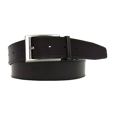 Collection By Michael Strahan Mens Belt, M (34-36), Brown