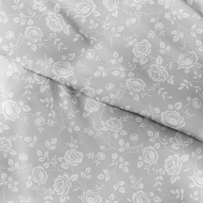 Casual Comfort Premium Ultra Soft Rose Gray Duvet Cover Set