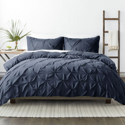 Casual Comfort Pinch Pleat Duvet Cover Set