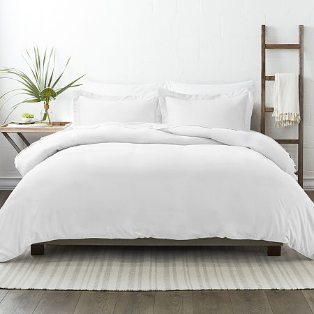 Casual Comfort Premium Ultra Soft Duvet Cover Set, One Size, White