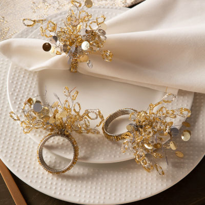 Design Imports Sparkle 6-pc. Napkin Rings