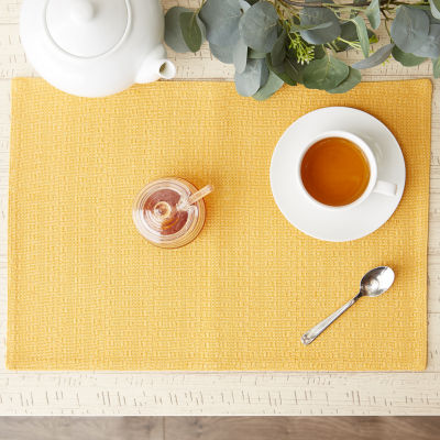 Design Imports Apricot Veriegrated 6-pc. Placemat