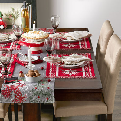 Design Imports Nordic Snowflake 4-pc. Placemats