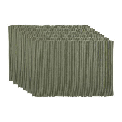 Design Imports Artichoke Ribbed 6-pc. Table Linen Set