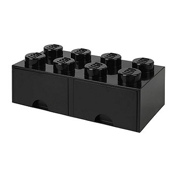 resultaat open haard opening Lego Storage Brick Drawer 8 Black - JCPenney