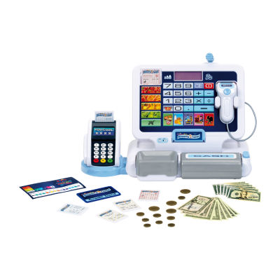 Theo Klein Shopping Center: Tablet & Cash Register Station Kids Pretend Play Ages 3+