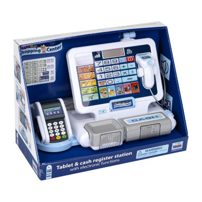 Theo Klein Shopping Center: Tablet & Cash Register Station Kids Pretend Play Ages 3+
