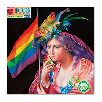 eeBoo Liberty Rainbow 1000 Piece Puzzle