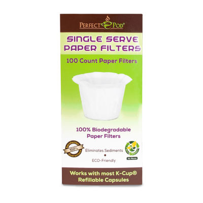 Perfect Pod Single Serve 100 Ct Paper Filters, Color White JCPenney
