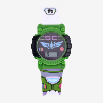 Disney Collection Toy Story Boys Digital Multicolor Strap Watch Lty4022jc