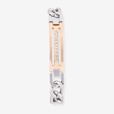 Geneva Mens Two Tone 2-pc. Watch Boxed Set Mac8078jc