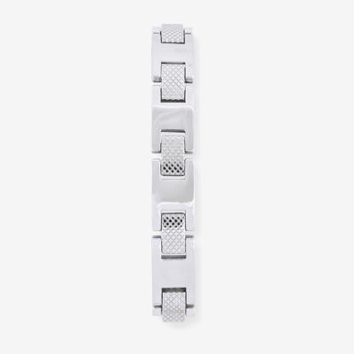 Geneva Unisex Adult Silver Tone Stainless Steel 2-pc. Watch Boxed Set Mac8080jc