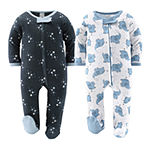The Peanutshell 0-3m Blue Elephant Baby Unisex 30-pc. Baby Clothing Set