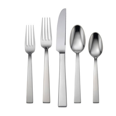 Oneida Aero 20-pc. 18/10 Stainless Steel Flatware Set, Color: Metallic ...