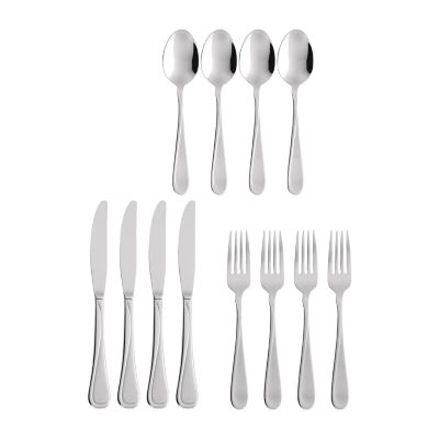Oneida Flight 12pc. Flatware Set, Color Metallic JCPenney