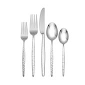 Oneida Allay Champagne 20 Piece Everyday Flatware Set