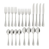 Oneida® Cleo 45-pc. Flatware Set, Color: Stainless - JCPenney