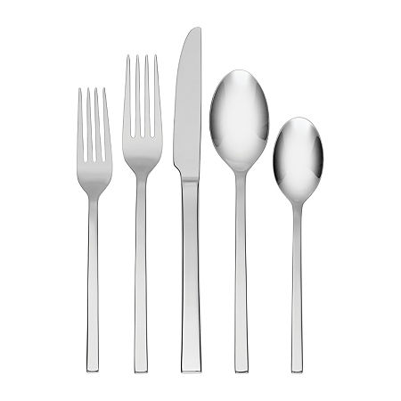 Oneida Allay Champagne 20-pc. Flatware Set, One Size, Silver