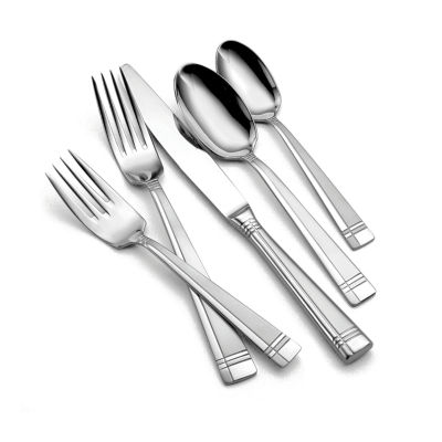 Oneida® Amsterdam 45-pc. Flatware Set