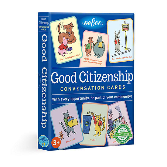 Eeboo Good Citizenship Conversation Flash Cards