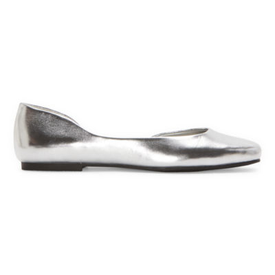 Worthington Womens Faith Square Closed Toe Ballet Flats
