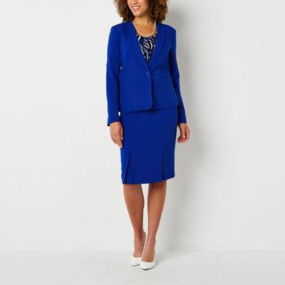 Black Label by Evan-Picone Womens Classic Fit Suit Jacket