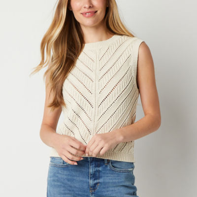 a.n.a Womens Crew Neck Sweater Vest
