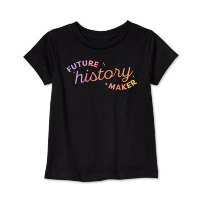 Hope & Wonder Women's History Month Toddler Short Sleeve 'Future Maker' Graphic T-Shirt