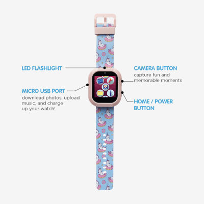 Itouch Playzoom Unisex Multi-Function Pink Strap Watch Pz305b-P01