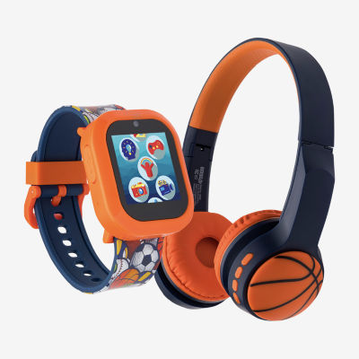 Itouch Playzoom Unisex Multi-Function Orange Strap Watch Pz306b-J01