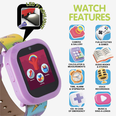 Itouch Playzoom Unisex Multi-Function Purple Strap Watch Pz303a-M01