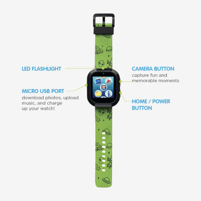 Itouch Playzoom Unisex Multi-Function Green Strap Watch Pz304a-G22