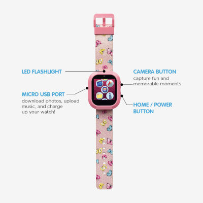 Itouch Playzoom Unisex Multi-Function Pink Strap Watch Pz305a-P12