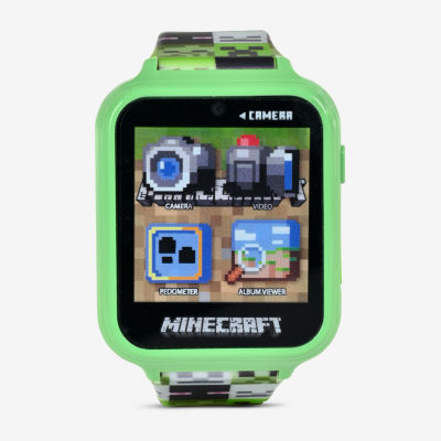 Itime Minecraft Boys Multicolor Smart Watch Min4154jc