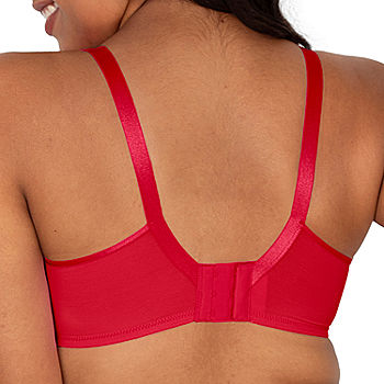 Sheer Mesh Full Coverage Unlined Underwire Bra - Diva Red – Curvy Couture