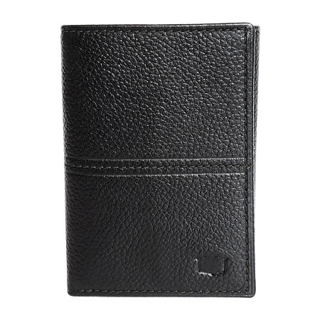 Florsheim Tioga Trifold Mens Trifold Wallet, One Size, Black
