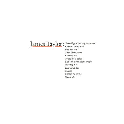 James Taylor'S Greatest Hits (2019 Remaster) Lp Vinyl Records