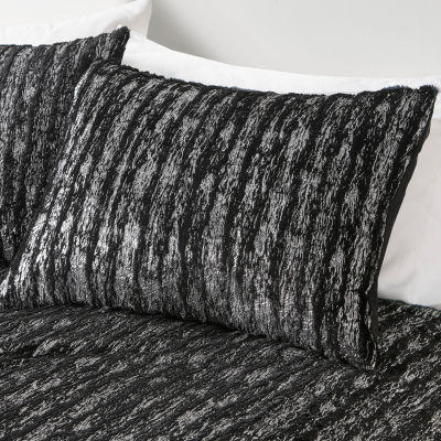 Intelligent Design Alaia Faux Fur Midweight Comforter Set