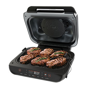 Hamilton Beach Electric Indoor Grill Review !!! Plus Me Grilling Steaks On  It For The First Time !!! 