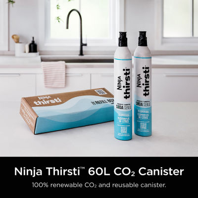 Ninja Thirsti 60-Liter Co2 Canister - Sparkling Drink Maker