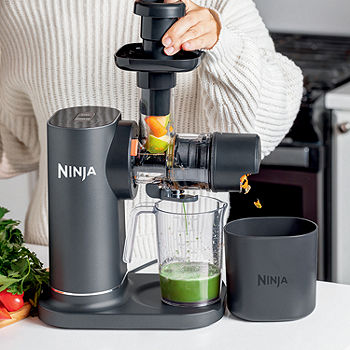  Ninja JC101 Cold Press Pro Compact Powerful Slow Juicer with  Total Pulp Control & Easy Clean, Graphite (Renewed), BLACK, 13.78 in Lx6.89  in Wx14.17 in H : Video Games