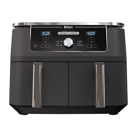 Ninja Foodi XL 2-Basket Air Fryer, One Size, Gray