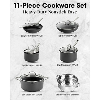 Cuisinart Advantage XT 11-Piece Aluminum Ceramic Nonstick Cookware