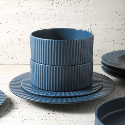 Christian Siriano New York Lusso 16-pc. Stoneware Dinnerware Set