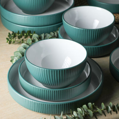 Christian Siriano New York Larosso -pc. Stoneware Dinnerware Set