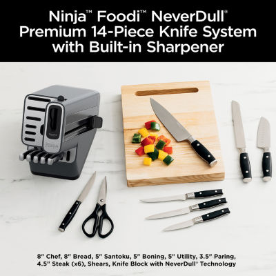 Ninja Foodi Neverdull 14-pc. Knife Block Set