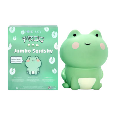 Pink Sky Jumbo Frog Squishy