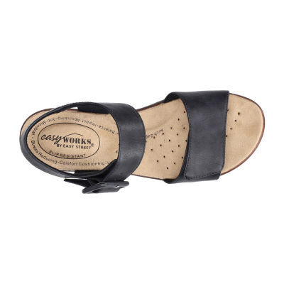 Easy Works By Easy Street Womens Marva Heeled Sandals