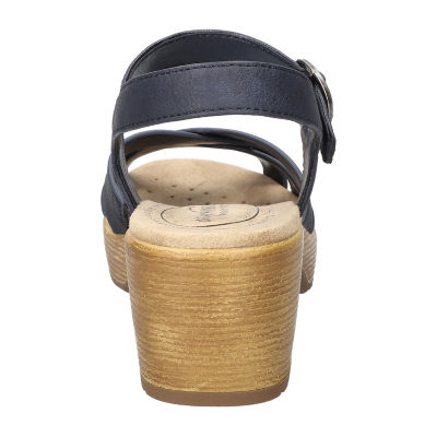 Easy Works By Easy Street Womens Miyah Heeled Sandals