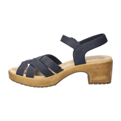 Easy Works By Easy Street Womens Miyah Heeled Sandals